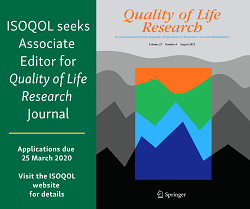 Call for Quality of Life Research Associate Editor